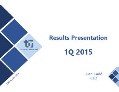 1Q 2015 Results Presentation