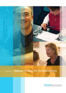 AugustNational Strategy for Financial Literacy contents