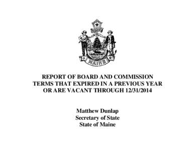 Front Matter for 2003 Vacancy List