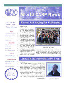 World CARP Newsletter  World CARP News
