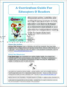 A Curriculum Guide For Educators & Readers Quinny & Hopper  ISBN#
