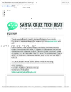 #204: Startup Sandbox, SC Accelerates, Digital NEST turns 3, and more tech...  Like 0 Share