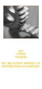 Cyprus Taxation Booklet 2012
