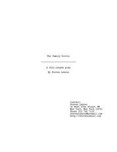 The Family Doctor.fdx Script