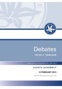 Hansard - 10 February 2015