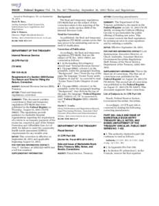 [removed]Federal Register / Vol. 78, No[removed]Thursday, September 26, [removed]Rules and Regulations Issued in Washington, DC, on September 19, 2013.