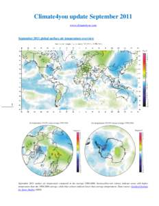 Climate history / Sea surface temperature / Temperature record / Climate / Instrumental temperature record / UAH satellite temperature dataset / Atmospheric sciences / Climatology / Earth