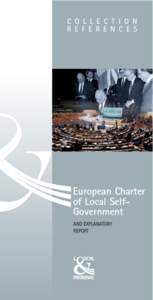 European Charter of Local Self-Government and explanatory report