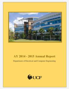 AYAnnual Report Department of Electrical and Computer Engineering 1  Department of Electrical and Computer Engineering