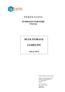 Bulk storage Guideline HP