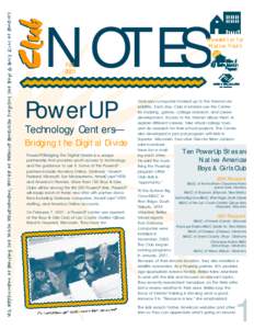 NOTES  Newsletter for Native Youth  Fall