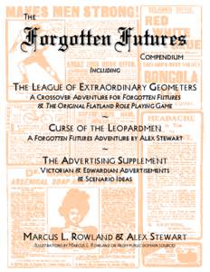 Forgotten Futures / Flatland / Charles Howard Hinton / Dimension / Adventure! / Futures contract / Games / Mathematics / Films