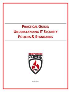 Guide to IT Seurity Policies & Standards