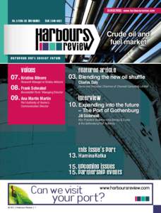 SUBSCRIBE: www.harboursreview.com  nojuly/august ISSN