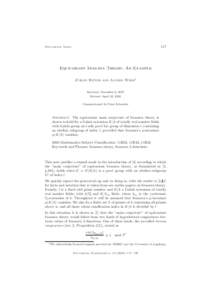 117  Documenta Math. Equivariant Iwasawa Theory: An Example J¨