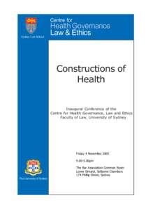 Centre for Health Governance, Law & Ethics Banner2.pmd