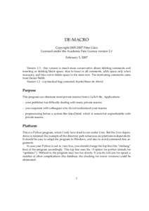 Macro programming languages / Desktop publishing software / Digital typography / Donald Knuth / TeX / Typesetting / Macro / Man page / General purpose macro processor / Computing / Software / Application software