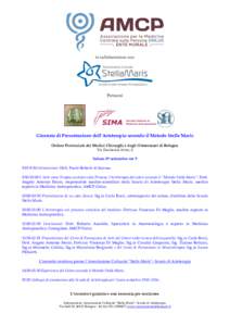 Giornata di Presentazione dell’Arteterapia secondo il Metodo Stella Maris - Ordine Provinciale dei Medici Chirurghi e degli Odontoiatri di Bologna