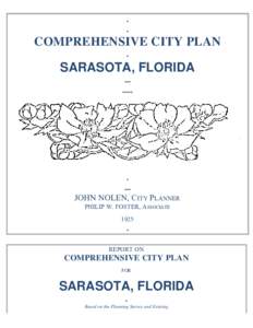 Downtown Master Plan of 1924 by City Planner John Nolen