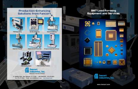 Production-Enhancing Solutions from Fancort PCB Depaneling  Hot Bar Soldering