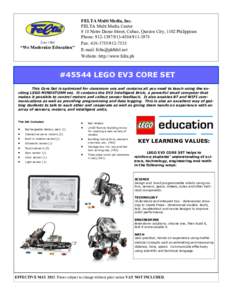 Robot kits / Educational toys / Embedded systems / Lego Mindstorms / Robotics / Lego Technic / Lego / Time / Electronics / Lego Mindstorms EV3 / World Robot Olympiad