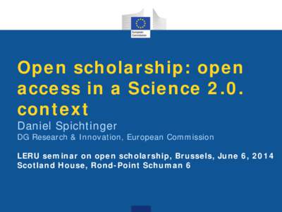 Academia / Knowledge / Self-archiving / Science 2.0 / Science Commons / Academic publishing / Open access / Publishing