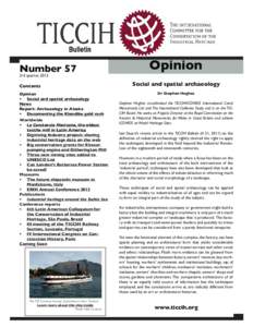 TICCIH Bulletin Number 57, 3rd quarter, 2012