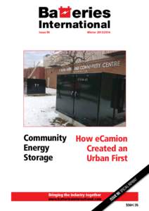 Ba eries International Issue 90 Community Energy