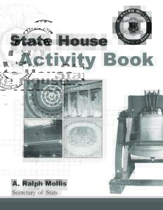 State House  Activity Book A. Ralph Mollis Secretary of State