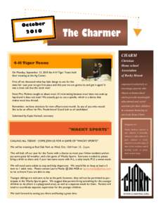 October 2010 The Charmer CHARM Christian
