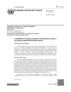 E/CUnited Nations Economic and Social Council