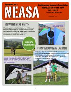 NEASA September 2012 Northeastern Airsports Association NEWSLETTER OF THE YEAR
