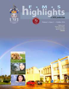 highlights F • M • S UWI st. augustine campus