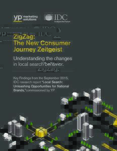 ZigZag: The New Consumer Journey Zeitgeist Understanding the changes in local search behavior. Key Findings from the September 2015,