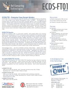 ECDS-FT01  Owl Computing Technologies R