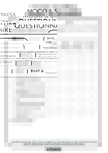 MET3001 Mood and Stress Questionnaire Nov 2011.indd