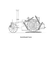 Burrell-Boydell Tractor  