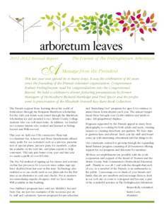 [removed]Annual Report	  A The Friends of The Frelinghuysen Arboretum
