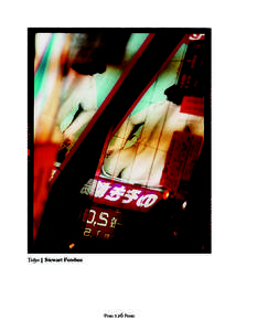 Tokyo | Stewart Ferebee  Ping 126 Pong Volume | Stewart Ferebee