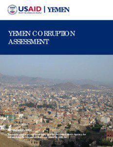 Microsoft Word - Yemen Corruption Assessment Final Report - final sanitized version without redlining - Wilcox[removed]