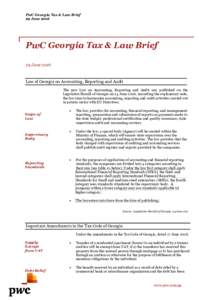 Microsoft Word - Tax & Law Brief PwC-ENG-29 JUNE 2016