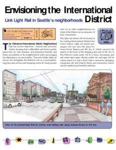 CITY OF SEATTLE RESOLUTION CONCEPT-LEVEL STATION AREA PLANNING RECOMMENDATION  # 30165