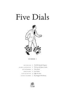 Five Dials  Number 1 Iain Sinclair	 6	 The Well-thumbed Turgenev