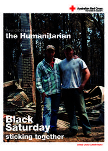March 2009 | Issue 9  the Humanitarian Black Saturday