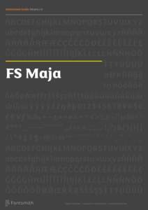 66 Maja / Maja / Circumflex / Notation / Windows Glyph List 4 / Character encoding / Digital typography / World glyph set
