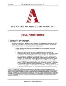 [removed]THE AMERICAN ANTI-CORRUPTION ACT 1