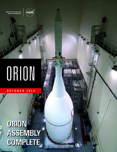 O C TOBER[removed]ORION ASSEMBLY
