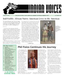 OUR 23RD YEAR  MULTICULTURAL NEWS FROM AN AMERICAN INDIAN PERSPECTIVE OCTOBER 2009