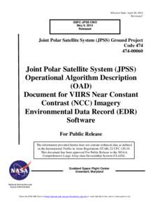 NPOESS / Algorithm / USS Enterprise / European Drawer Rack / Spacecraft / Earth / Spaceflight / Joint Polar Satellite System / National Oceanic and Atmospheric Administration