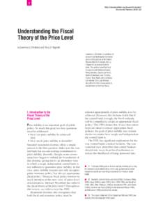Understanding the Fiscal Theory of the Price Level